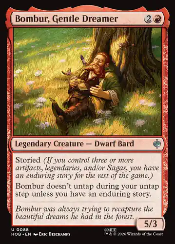 Bombur, Gentle Dreamer - hob Spoiler