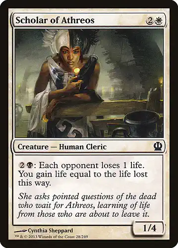 Scholar of Athreos - ths Spoiler