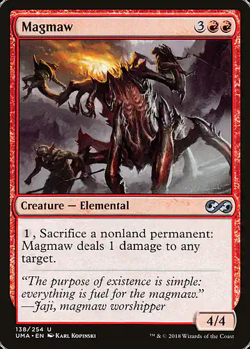 Magmaw - uma Spoiler