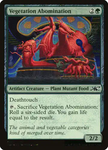 Vegetation Abomination - unf Spoiler