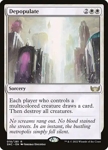 Depopulate - snc Spoiler