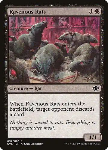 Ravenous Rats - gvl Spoiler