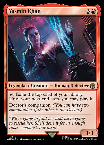 Yasmin Khan - who Spoiler