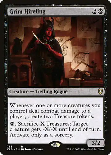 Grim Hireling - clb Spoiler