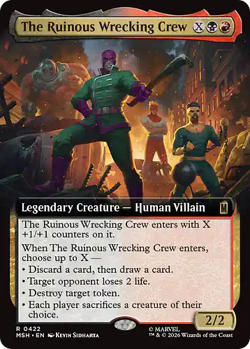 The Ruinous Wrecking Crew - msh Spoiler