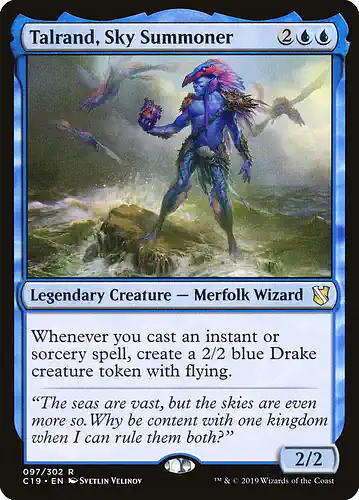 Talrand, Sky Summoner - c19 Spoiler