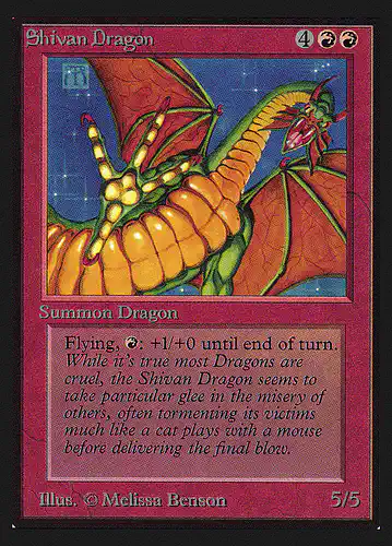 Shivan Dragon - ced Spoiler