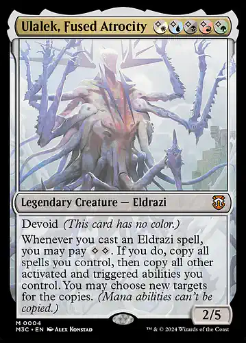Ulalek, Fused Atrocity - m3c Spoiler