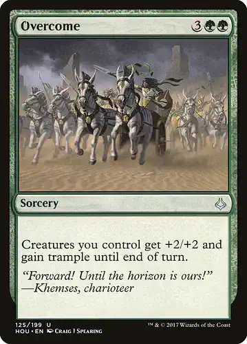Overcome - hou Spoiler
