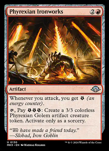 Phyrexian Ironworks - mh3 Spoiler