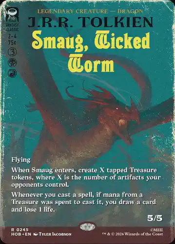 Smaug, Wicked Worm - hob Spoiler