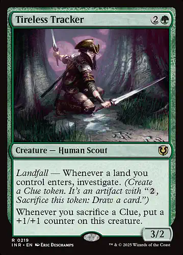 Tireless Tracker - inr Spoiler