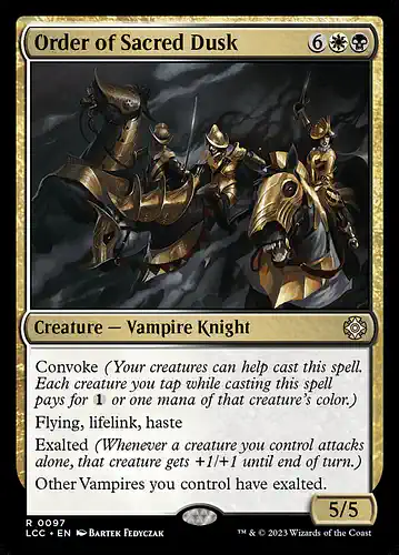 Order of Sacred Dusk - lcc Spoiler