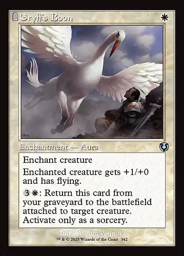 Gryff's Boon - inr Spoiler