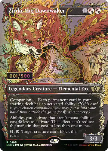 Zirda, the Dawnwaker - mul Spoiler
