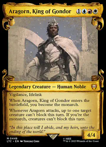 Aragorn, King of Gondor - ltc Spoiler