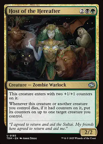 Host of the Hereafter - tdm Spoiler
