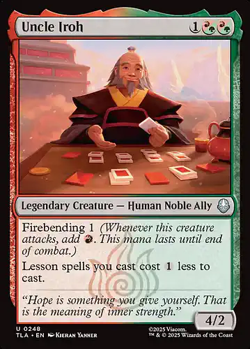 Uncle Iroh - tla Spoiler