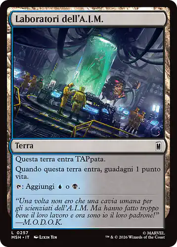 A.I.M. Labs - msh Spoiler