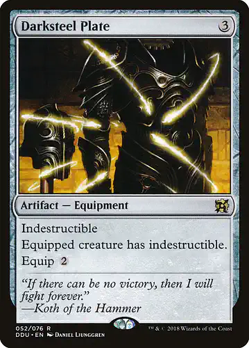 Darksteel Plate - ddu Spoiler