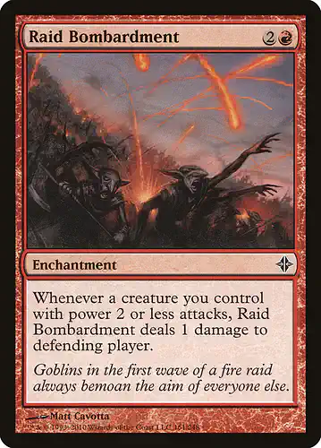Raid Bombardment - roe Spoiler