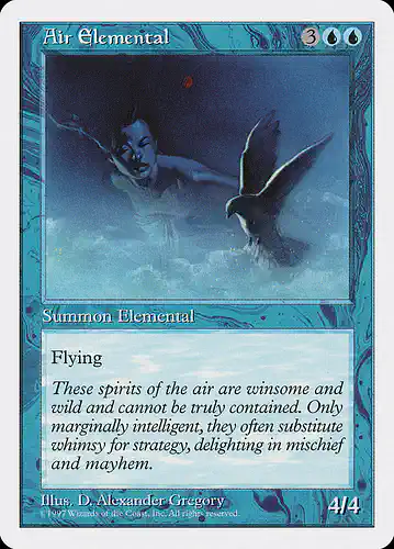 Air Elemental - 5ed Spoiler