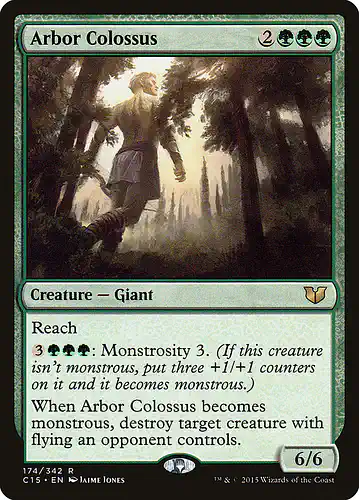 Arbor Colossus - c15 Spoiler