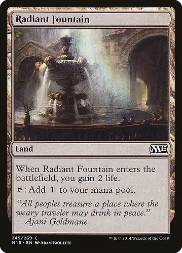 Radiant Fountain - m15 Spoiler