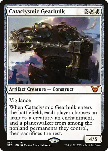 Cataclysmic Gearhulk - nec Spoiler