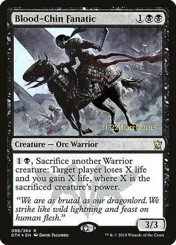 Blood-Chin Fanatic - dtk Spoiler