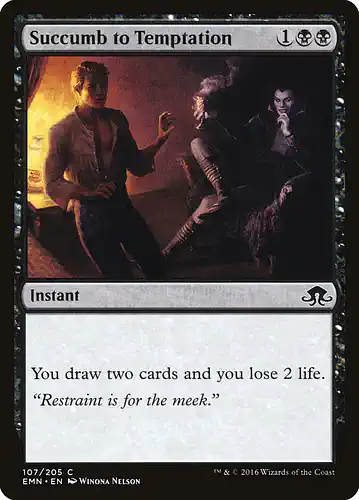 Succumb to Temptation - emn Spoiler