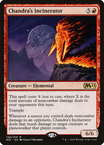 Chandra's Incinerator - m21 Spoiler