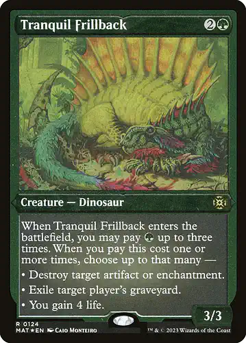 Tranquil Frillback - mat Spoiler