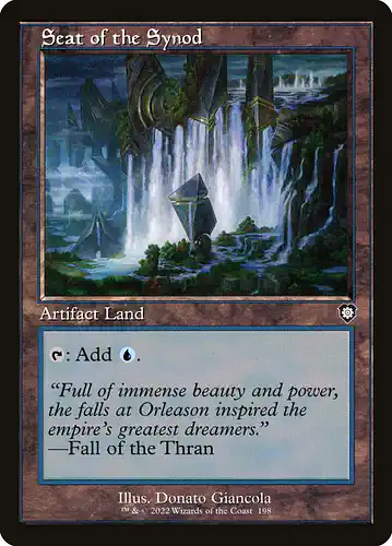 Seat of the Synod - brc Spoiler