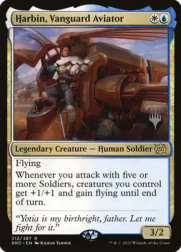 Harbin, Vanguard Aviator - bro Spoiler