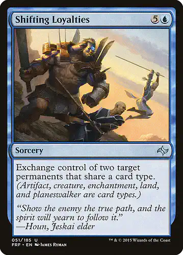 Shifting Loyalties - frf Spoiler