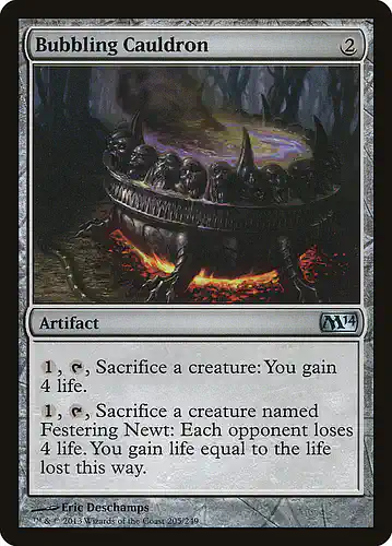 Bubbling Cauldron - m14 Spoiler
