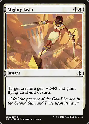 Mighty Leap - akh Spoiler