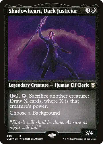 Shadowheart, Dark Justiciar - clb Spoiler