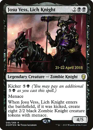 Josu Vess, Lich Knight - dom Spoiler