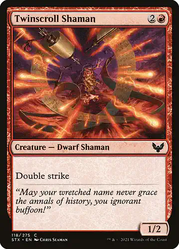 Twinscroll Shaman - stx Spoiler
