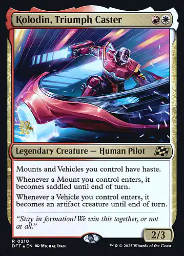 Kolodin, Triumph Caster - dft Spoiler