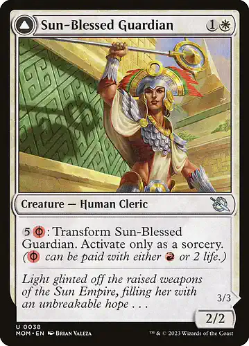 Sun-Blessed Guardian - mom Spoiler