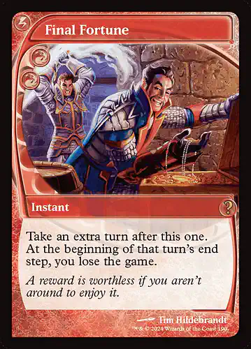 Final Fortune - mb2 Spoiler