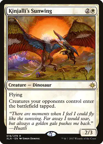 Kinjalli's Sunwing - xln Spoiler