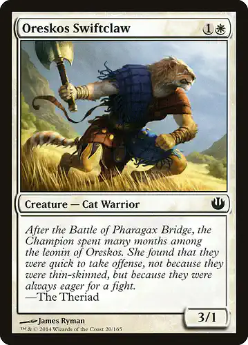 Oreskos Swiftclaw - jou Spoiler