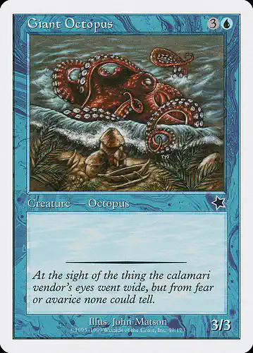 Giant Octopus - s99 Spoiler