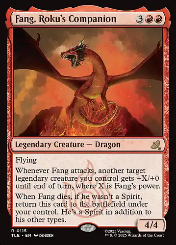 Fang, Roku's Companion - tle Spoiler