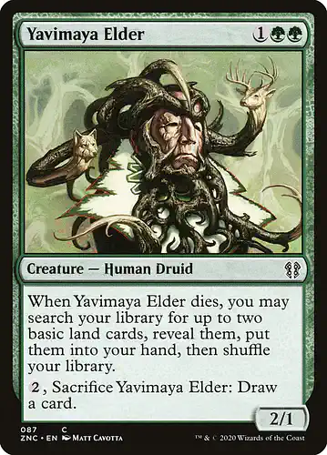 Yavimaya Elder - znc Spoiler