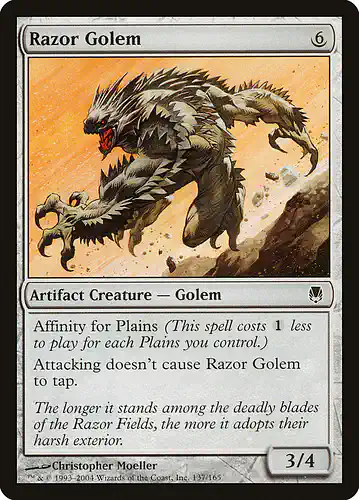 Razor Golem - dst Spoiler
